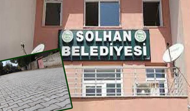 SOLHAN BELEDİYESİ KİLİTLİ BETON PARKE YOL YAPIMI