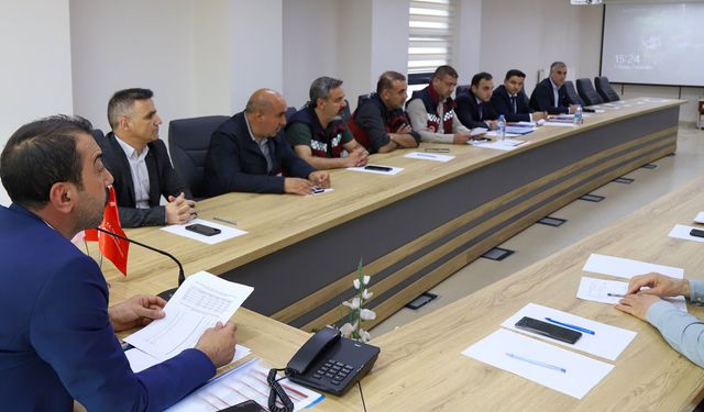 Bingöl'de 'İlçe Tarım Müdürleri' Toplandı