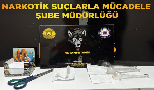 Bingöl'de Narkotik Operasyon: 1 Tutuklama