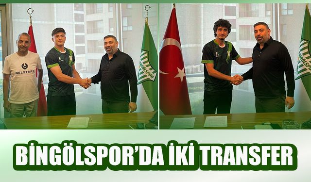 Bingölspor’da İki Transfer