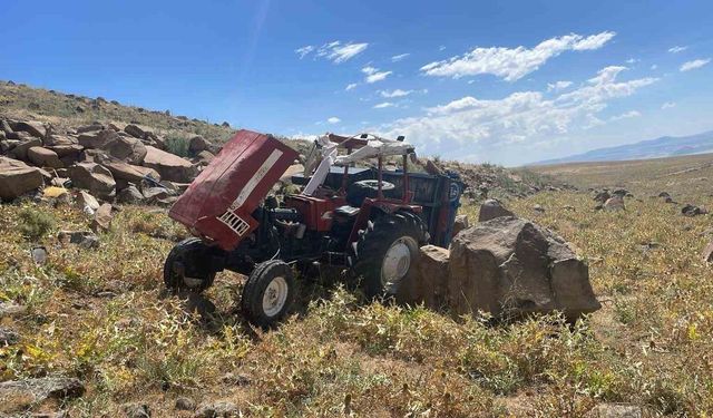 Traktör Uçuruma Yuvarlandı: 1’i Ağır 3 Yaralı