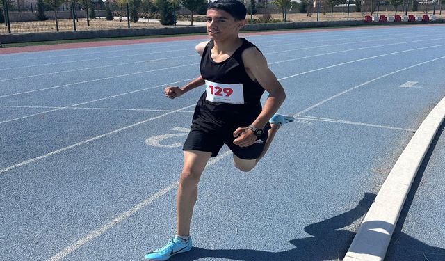 Bingöllü Sporcudan Bin 500 Metrede 4:47'lik Rekor!