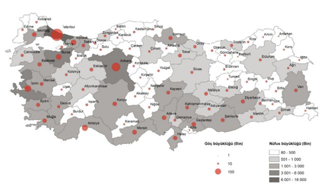 Bingöl'ün Göç Verileri Açıkladı