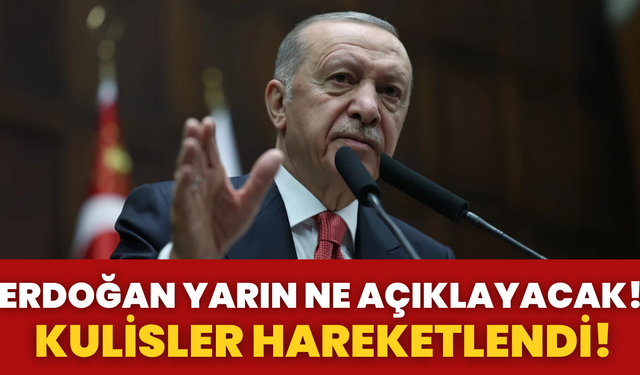 Erdoğan Yarın Ne Açıklayacak! Kulisler Hareketlendi!