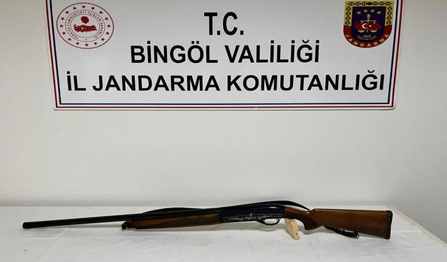 Bingöl'de 3 Av Tüfeği ve 1 Tabanca Ele Geçirildi: 4 Şüpheli Yakalandı