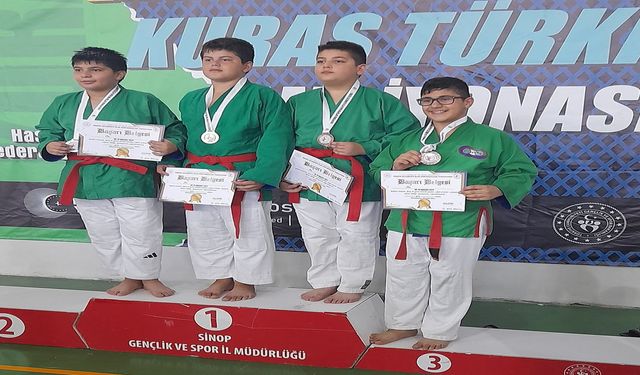 Bingöllü Sporcu 'Türkiye Üçüncüsü' Oldu