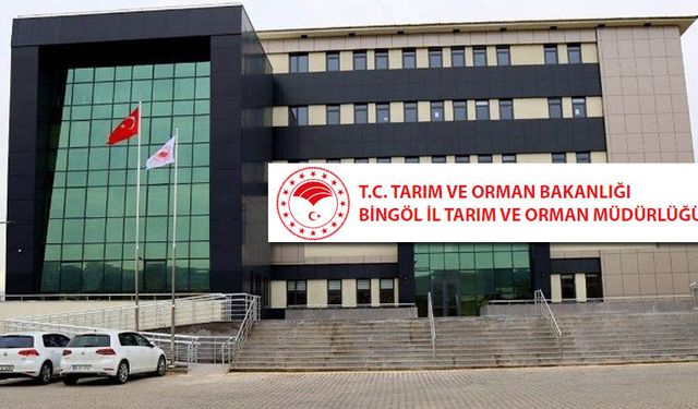 BİNGÖL TARIM İL MÜDÜRLÜĞÜ