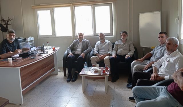 HÜDA PAR Heyeti Çapakçur Vadisinde İncelemelerde Bulundu