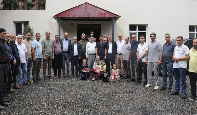 Genç Kaymakamı'ndan Kepçeli Köyü'ne Ziyaret