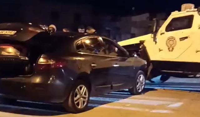 Mardin Nusaybin'de Zırhlı Araçla Otomobil Çarpıştı: 2 Yaralı