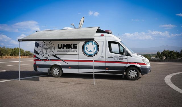 Bingöl’e Mobil Haberleşme Aracı Gönderildi