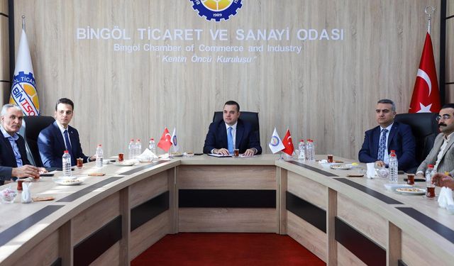 BİNTSO’da Banka Müdürleri İle İş Birliği Toplantısı