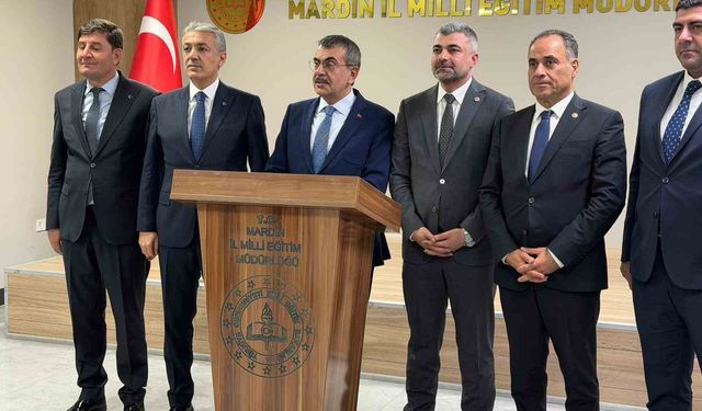 Bakan Tekin: “Mardin’de derslik sayısı 3 kat arttı, öğretmen sayısı iki katı geçti”