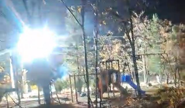 Diyarbakır’da Trafo Merkezinde Patlama Anı Kamerada