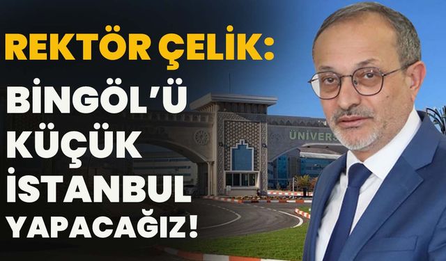 “Bingöl’ü Küçük İstanbul Yapacağız!"