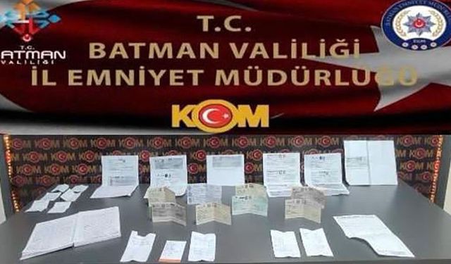 Batman'da İşyeri Kurşunlayan Tefecilere Operasyon: 2 Tutuklama
