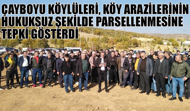 Bingöl’de Köylülerden Arazilerinin Sahiplenilmeye Çalışılmasına Tepki!