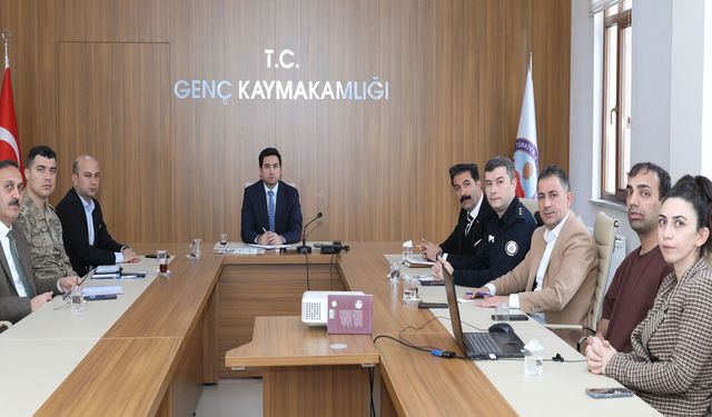 Bingöl’ün İlçesinde Kadına Yönelik Şiddetle Mücadele Komisyonu Toplandı