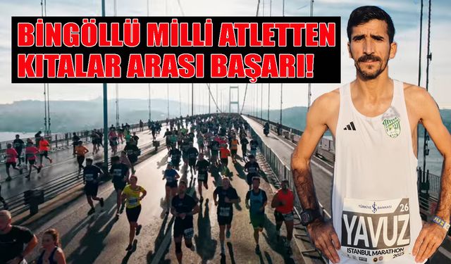 Bingöllü Milli Atletten Kıtalararası Maratonda Büyük Başarı