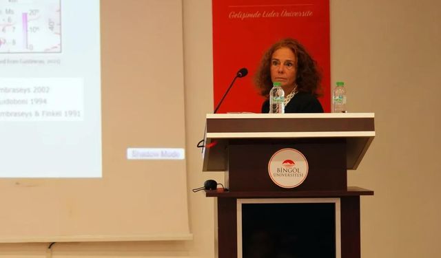 Bingöl Üniversitesi’nde Uluslararası Deprem Etkinliği Düzenlendi