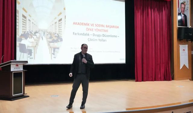 Bingöl Üniversitesinde Öfke Yönetimi Semineri Düzenlendi