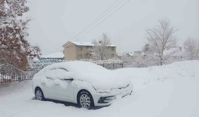 Başkale’de Yoğun Kar Yağışı Ulaşımı Felç Etti