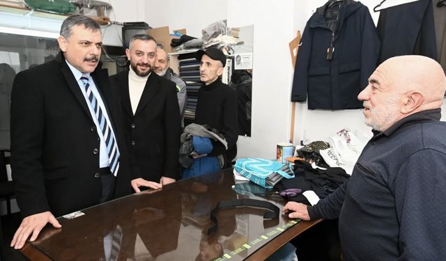 Erzurum Valisi Esnafla Bir Araya Geldi