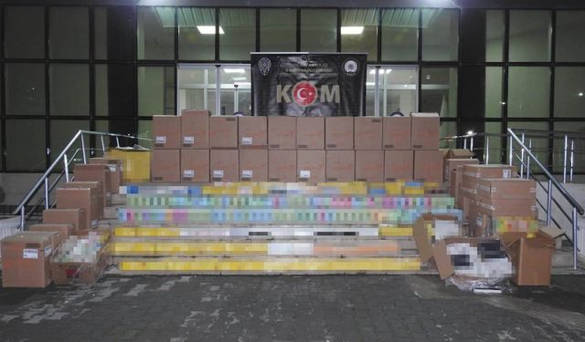 Kaçak Sigara Operasyonu: Milyonluk Ürün Ele Geçirildi