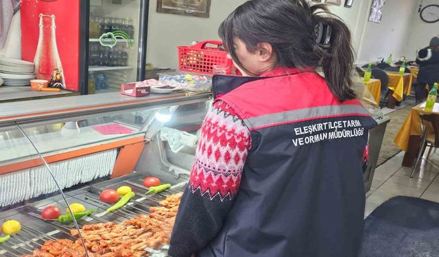 Ağrı'da 1 Ayda 750 İşyeri Denetlendi