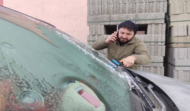 Ardahan Buz Kesti: Termometreler Sıfırın Altında 17 Dereceyi Gösterdi