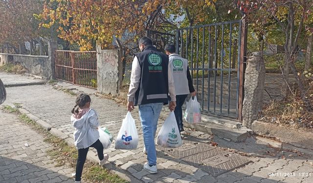 Bingöl Umut Kervanı’ndan 203 aileye yardım
