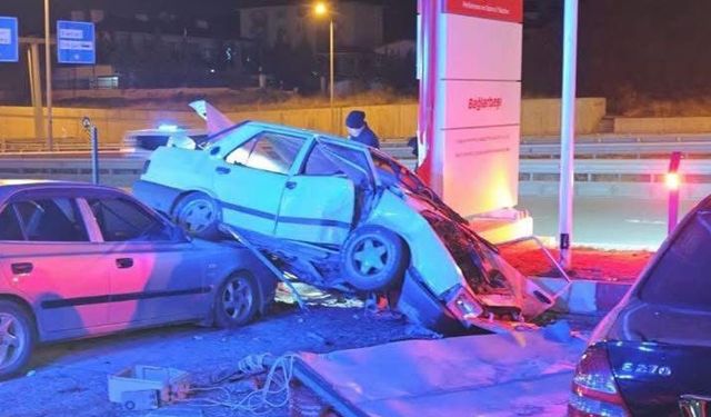 Kontrolden Çıkan Otomobil Can Aldı:  1 Ölü, 1 Ağır Yaralı