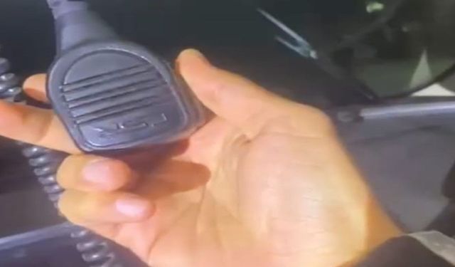 Malatya'da Çakarlı Araca Trafikten Men