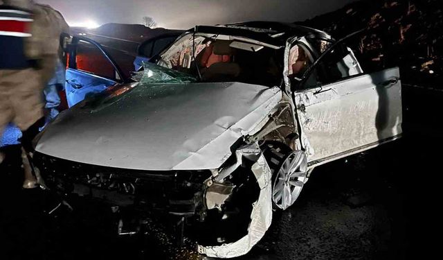 Diyarbakır'da Feci Kaza: 1 Ölü, 1 Yaralı