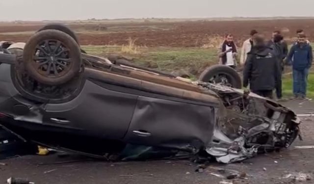 Diyarbakır Havalimanı Yolunda Kaza: 1 Yaralı