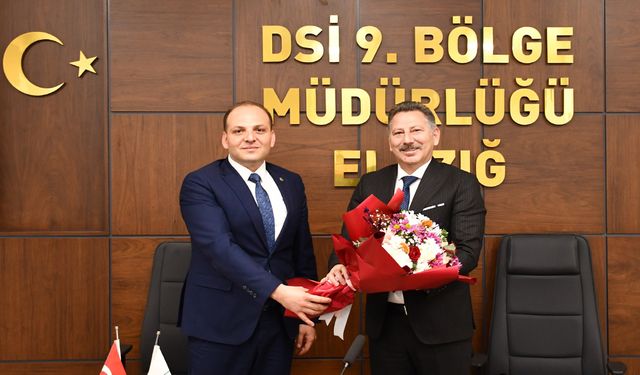DSİ Elazığ 9. Bölge Müdürlüğü’nde Görev Değişimi
