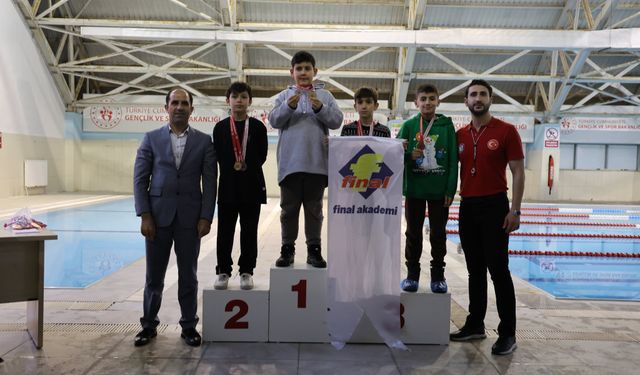 Okul Sporları Yüzme Yarışmaları Tamamlandı