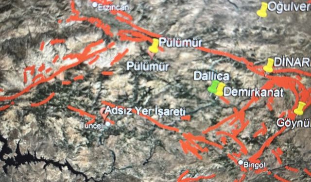 Prof. Dr. Naci Görür Pülümür Depremini Yorumladı: Yedisu Fayını Tetikleyebilir