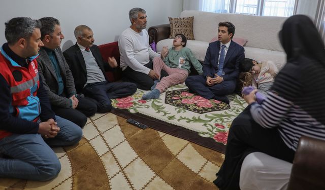 Genç'teki Engelli Çocuklara Evlerinde Ziyaret