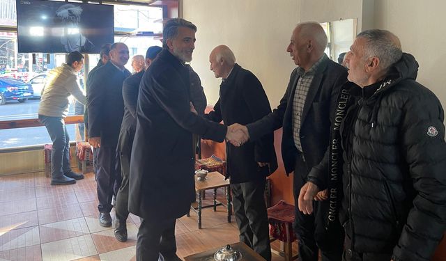 HÜDA PAR Heyeti Genç’te Temaslarda Bulundu