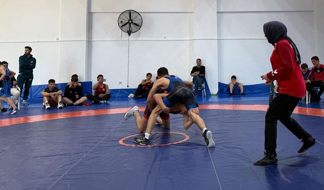 Bingöl'de Güreş İl Birinciliği Müsabakaları Tamamlandı