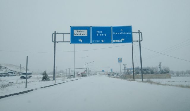 Bingöl'de Taşımalı Eğitime Kar Tatili