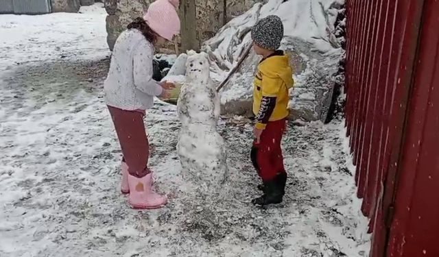 Kars'ta Beyaz Serüven Başladı