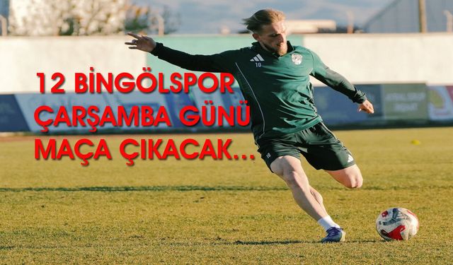 12 Bingölspor, Haftanın Maçına Hazırlanıyor