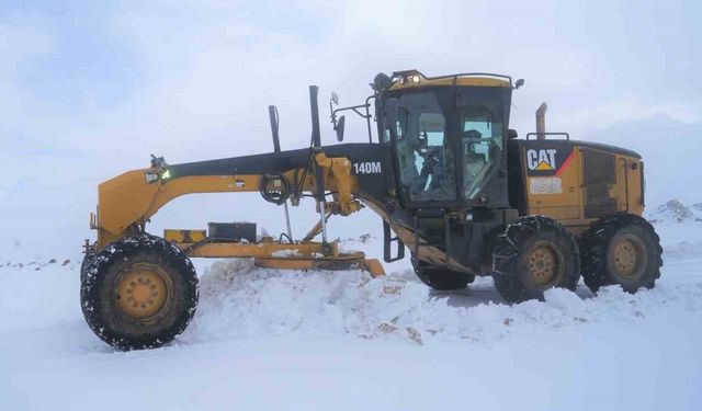 Varto'da Kar Etkisi: 8 Köy Yolu Kapandı