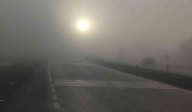 Bingöl'de Yoğun Sis Etkisini Sürdürüyor