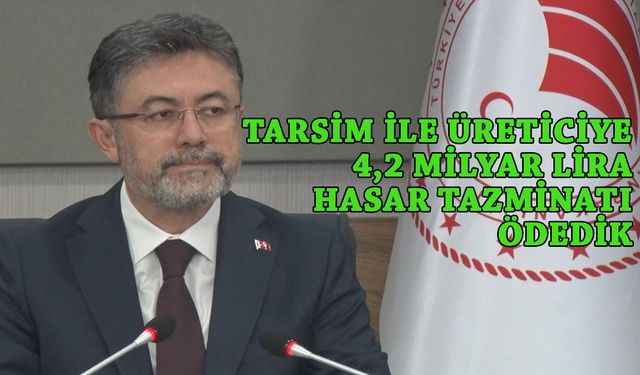 Kasım Ayında 4,2 Milyar Lira Hasar Tazminatı Ödendi