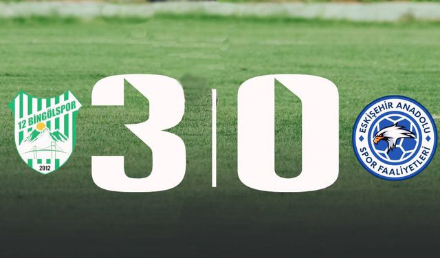 12 Bingölspor, Hazırlık Maçını 3-0 Kazandı