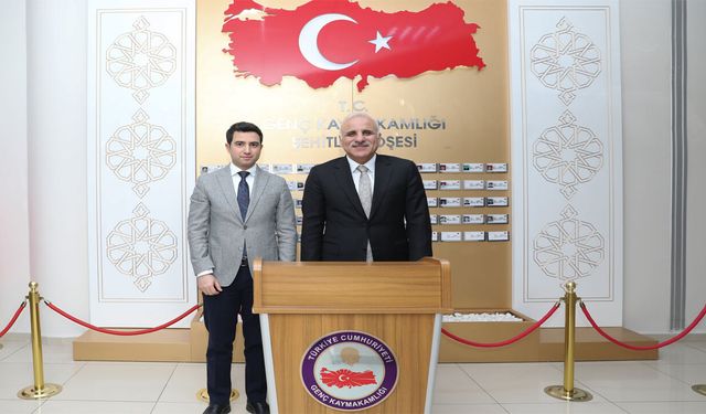 Diyarbakır Valisi Zorluoğlu'dan Genç Kaymakamlığı'na Ziyaret