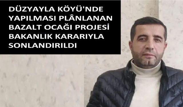 Bingöl'de Köylülerin Doğayı Koruma Zaferi!